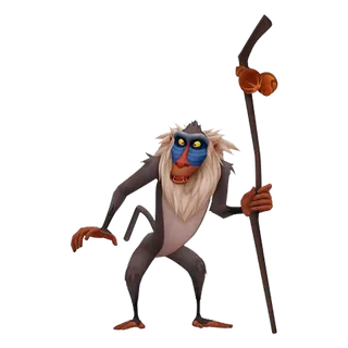 猴子狮子王素材卡通