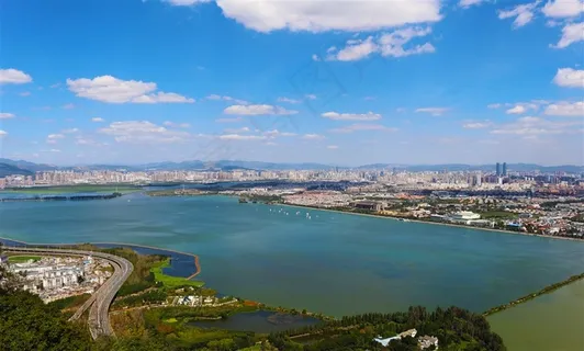 昆明的龙门湖 昆明的龙门湖