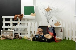 儿童照相拼接背景