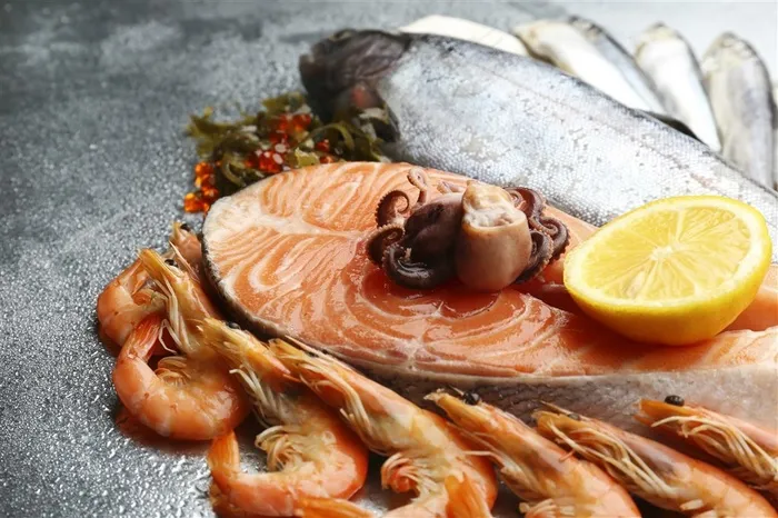 海鲜鱼类金枪鱼虾