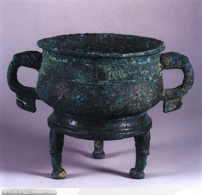 青铜器--三足圆形鼎