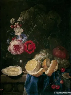唯美花卉葡萄装饰画油画图片 唯美花卉葡萄装饰画油画图片