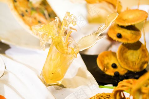 清凉夏日夏季饮品摄影图片