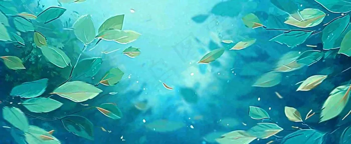 夏天湖面落叶荷花荷叶水面仰视，夏至小暑大暑(1712x704)