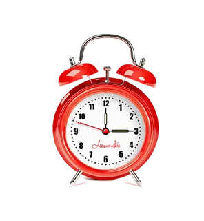 闹钟红色卡通