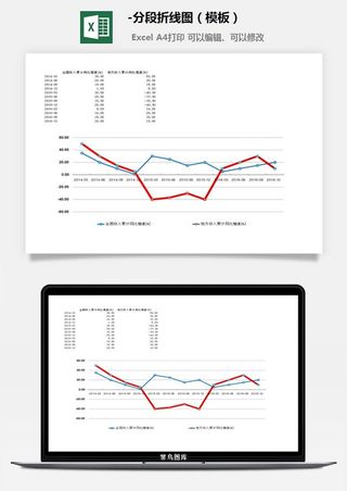 2-分段折线图（模板）