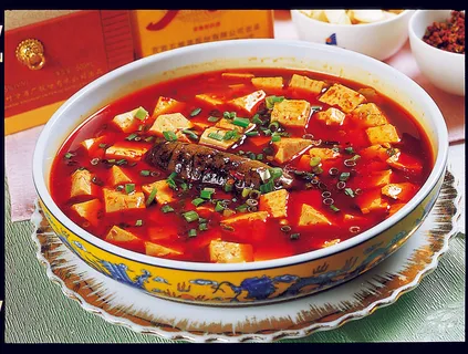 96C042麻婆豆腐煮辽参 96C042麻婆豆腐煮辽参