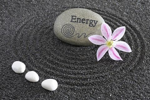 沙滩上的鹅暖石图