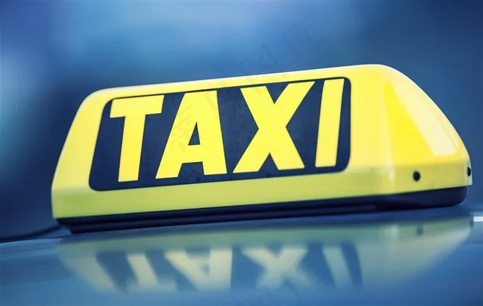 出租车taxi标图片