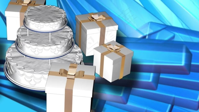 婚礼, 礼物, 蛋糕, 背景