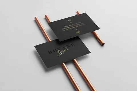 名片样机设计素材