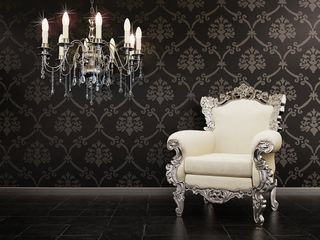 欧式结婚婚礼黑色背景