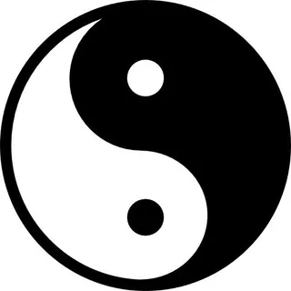 Yin and yang PNG免抠