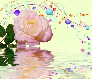 装饰画背景画无框画玫瑰花