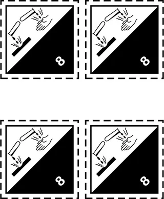 3类 危标 红色 矢量