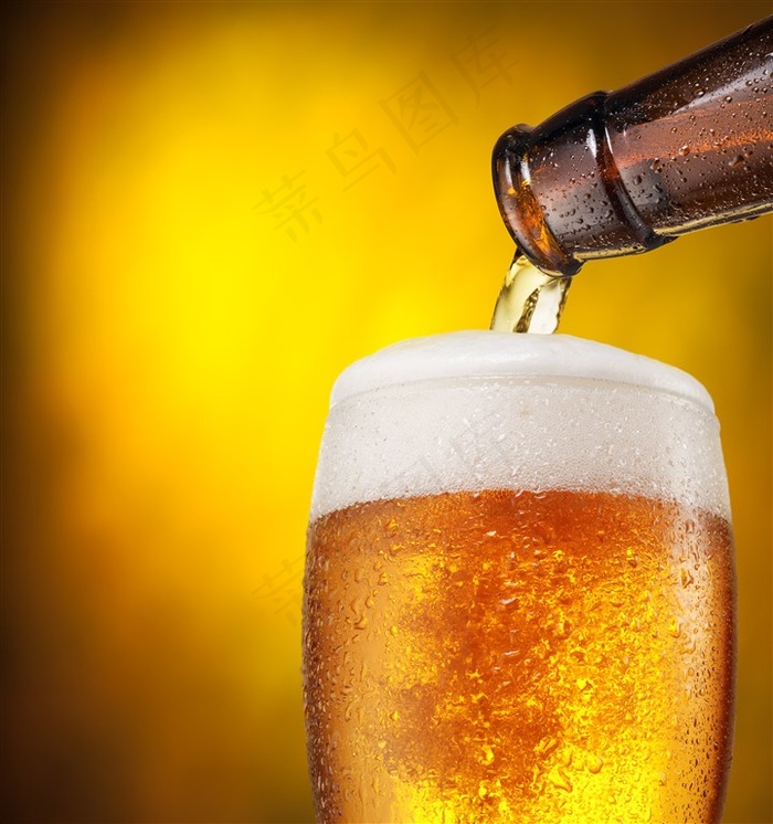 冷饮冰镇啤酒大图
