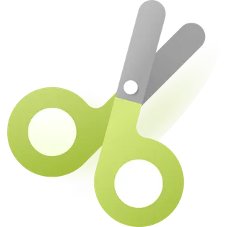 简笔画学习用品小剪刀