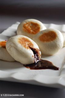 红糖锅盔的美食图片