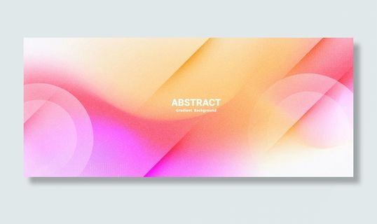 现代抽象橙粉色背景