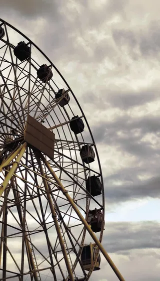 浪漫摩天轮摄影