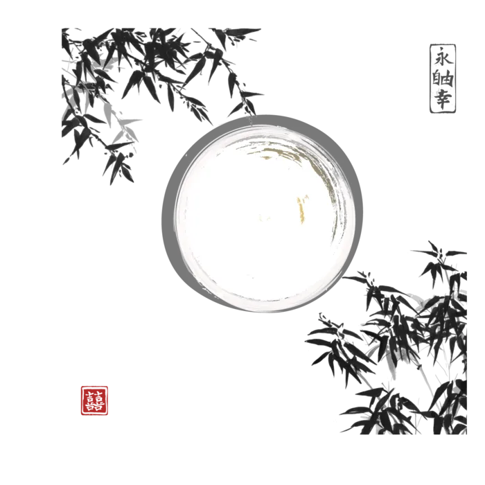 山水画素材中国风水墨画素材元素中国画