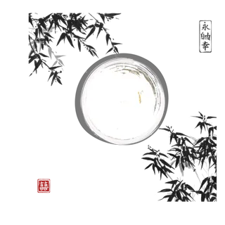 山水画素材中国风水墨画素材元素中国画