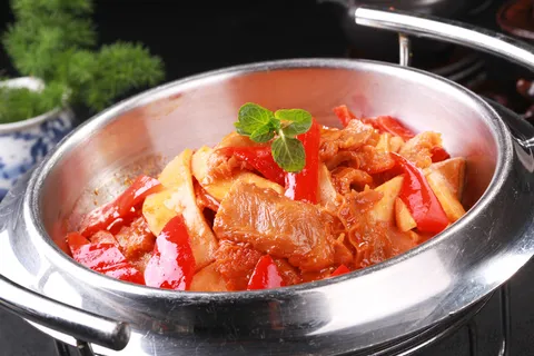 干锅牛肚杏鲍菇——38元一份 (1)