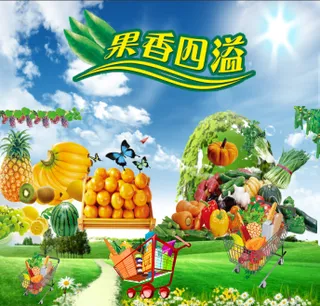 水果展示牌