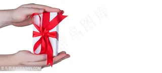 手势图片手捧礼物手势特写高清图片