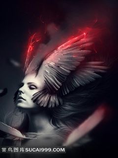 金发飘逸的国外美女艺术摄影图片