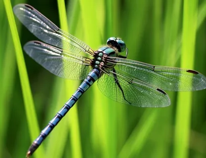 草丛的蜻蜓绿意摄影图背景 草丛的蜻蜓绿意摄影图背景