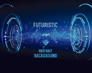 几何抽象粒子线条光线科技感网页banner展板背景AI矢量设计素材