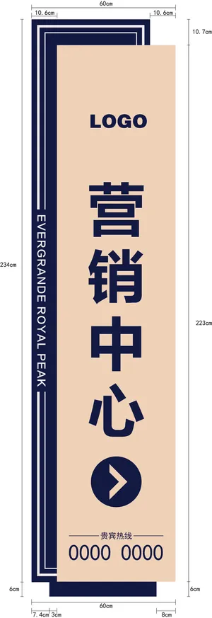 导视牌标识牌指示牌指引牌