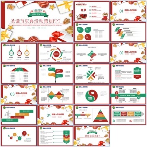 圣诞节庆典活动方案策划PPT模板