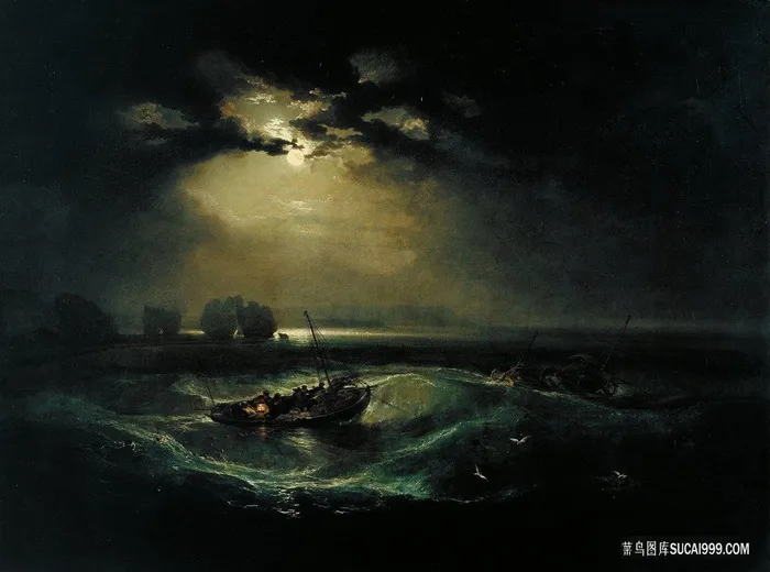 泰特油画海景