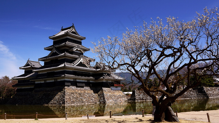 日本长野县旅游建筑图片