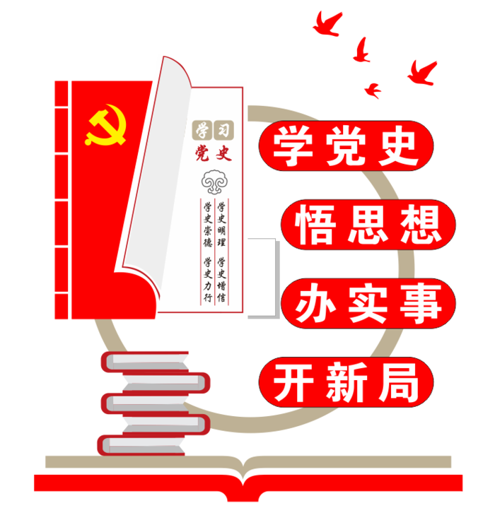 党建党史文化墙源文件CDR平面效果图