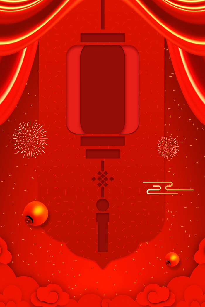 新年春节喜庆摄影楼背景图设计素材