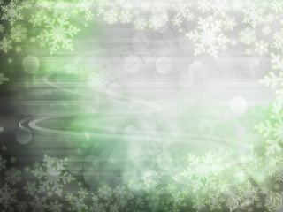 青绿雪花背景图片