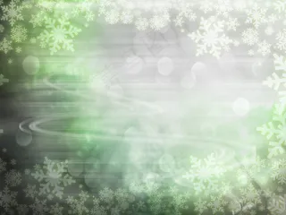 青绿雪花背景图片