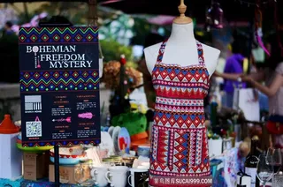 波西米亚市集夜色