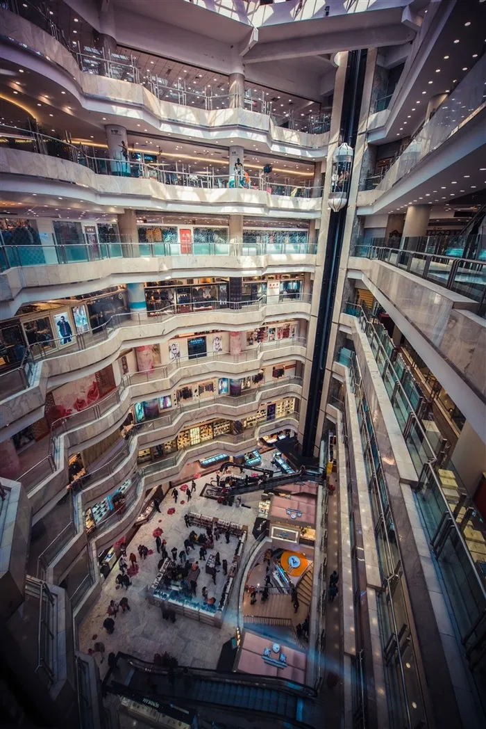 天津劝业场内景