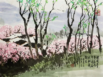 中国山水风景画 中国山水风景画