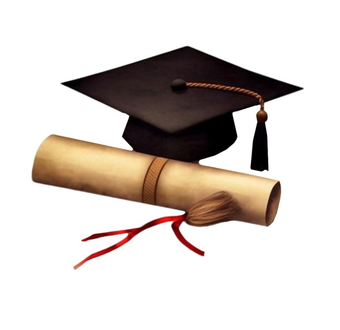 学士帽卷抽证书毕业免抠