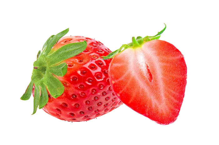 草莓 (30)水果超市商品白底图免抠实物摄影png格式图片透明底