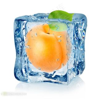 冰镇黄桃图片