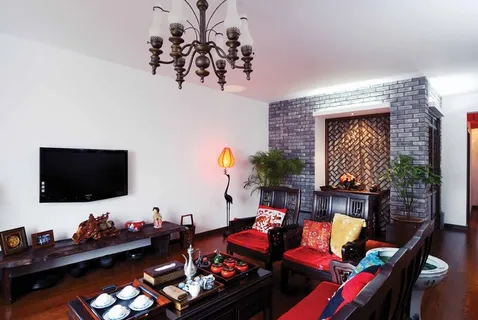 重彩工笔简约室内空间摄影