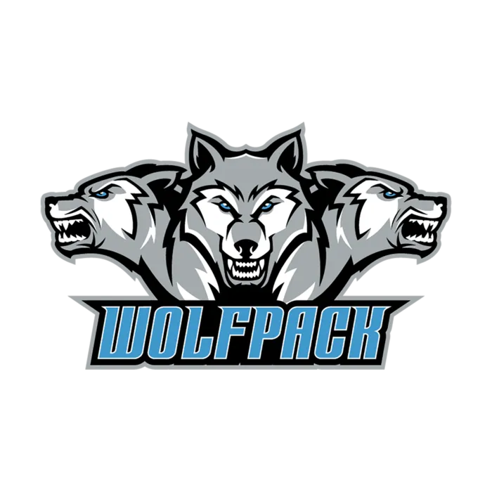 狼图腾卡通简笔主题