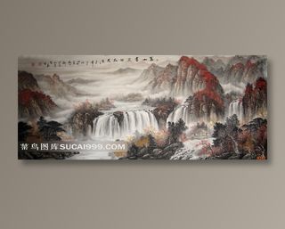 国画山水风景艺术图片