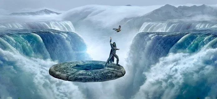 冬天自然背景风景